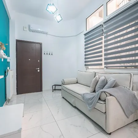 Contemporary Apartment 200M From Acropolis 100Mbps Netflix-2